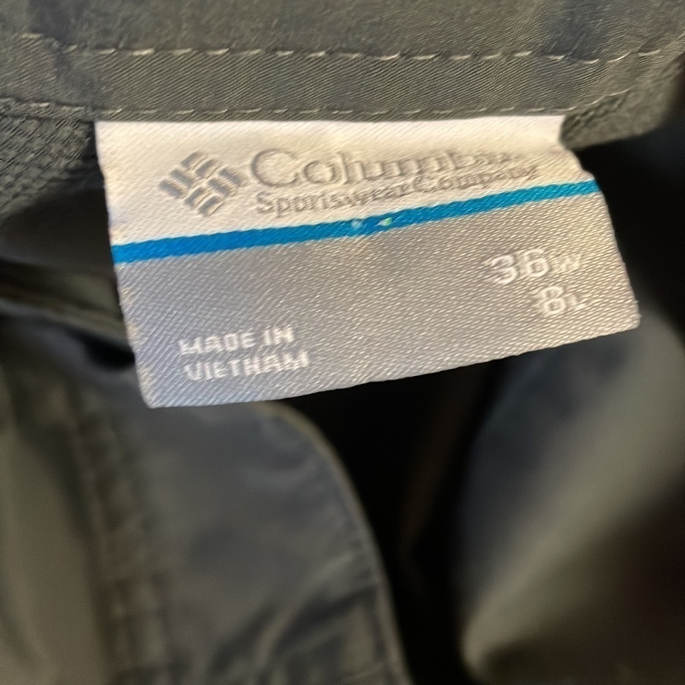 COLUMBIA Omni Shade Protection Hiking Shorts Size 38 - Picture 9 of 11